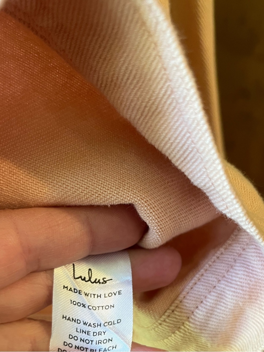 Lulu's Blush Pink Cropped Jean Jacket - Picture 5 of 6